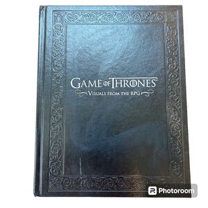Game of Thrones Visuals From the RPG Hardcover 64 pages Book Only Bundle & Save